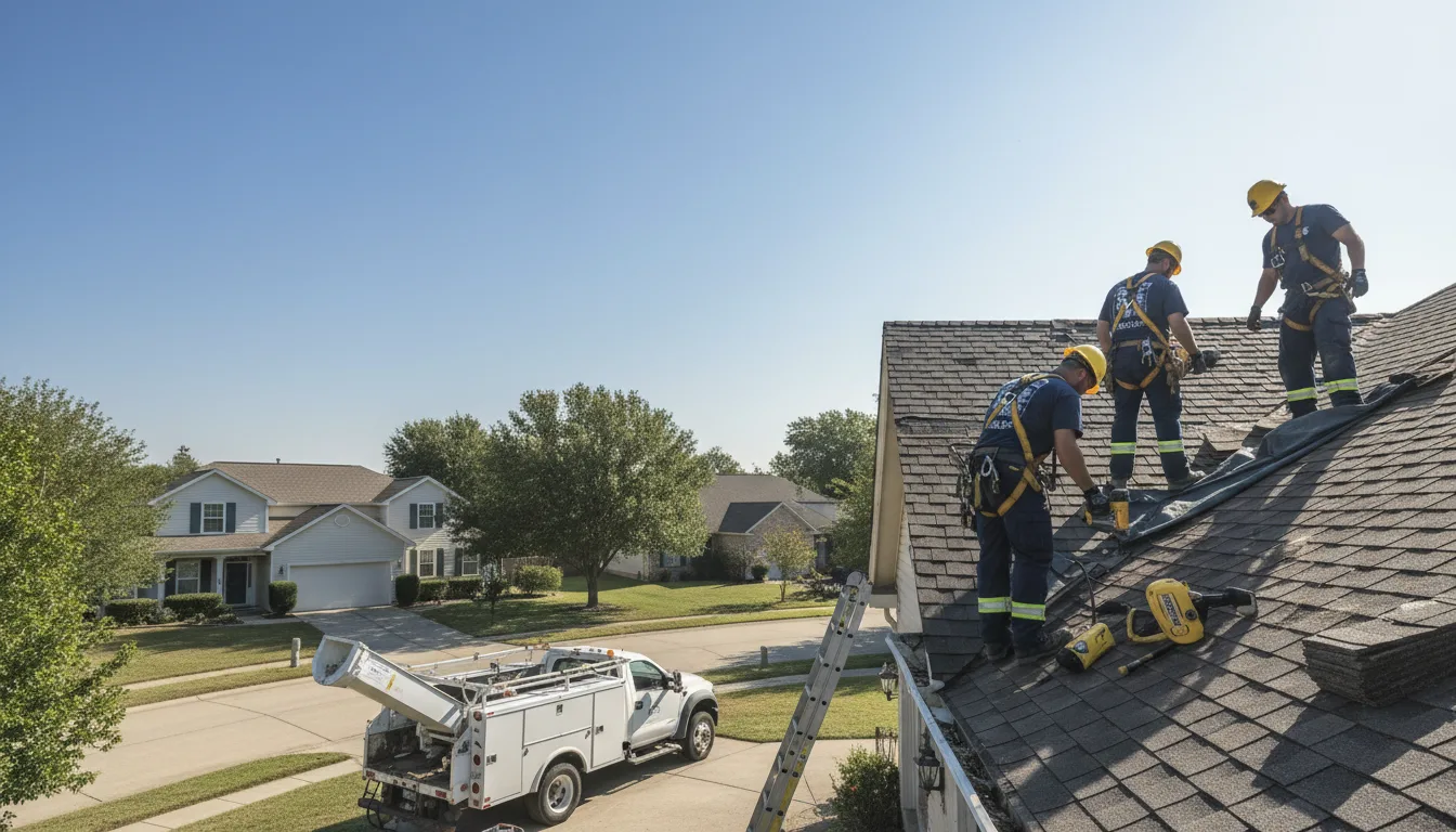 Emergency Roof Repair in Wortham, TX near me